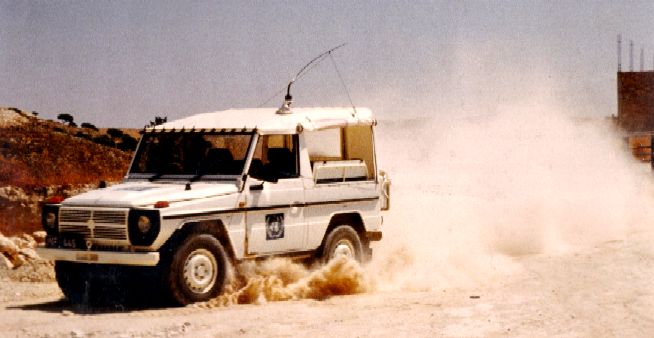 Auscon Unficyp Zypern Line Tour - Puch G in Action